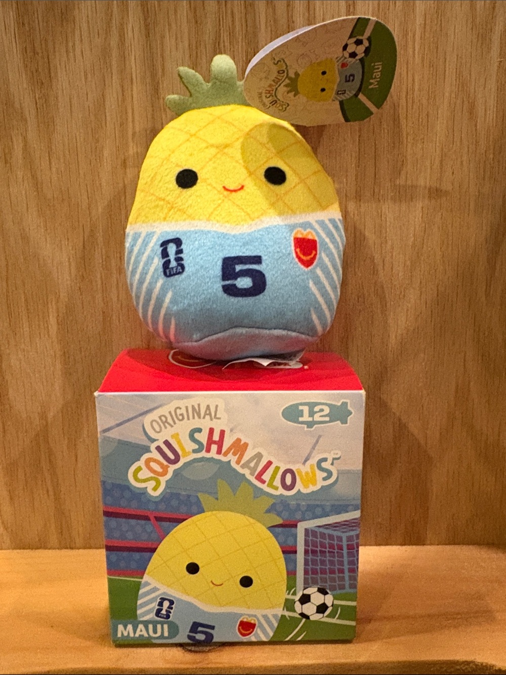 McDonald’s Squishmallows FIFA World Cup - Maui Pineapple Plush NWT